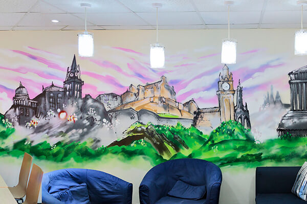 custom mural wall painting